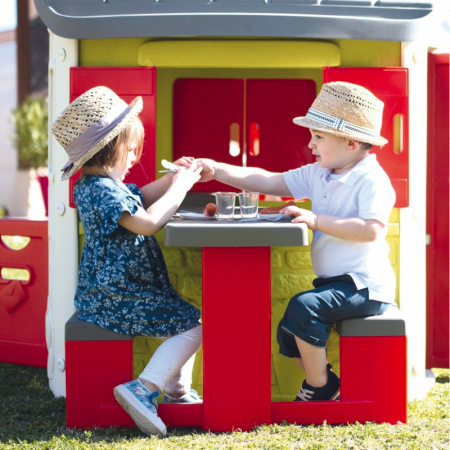 Casute pentru copii - Masa picnic pentru casuta Smoby