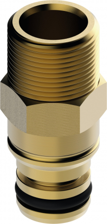 Obiecte sanitare - Racord de alimentare cu apa, 1/2" filet interior cu O-Ring etansare, TECEbase