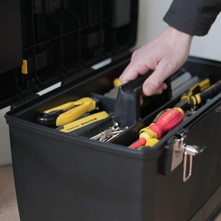 Scule si dispozitive de lucru - Sistem Depozitare Mobil 2-IN-1 Stanley 1-93-968, 48 x 63 x 29 cm
