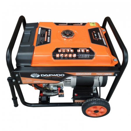 Generator Curent Electric Daewoo GDKM13500E, 230 V, Monofazic, Benzina, 9 kW, AVR [1]