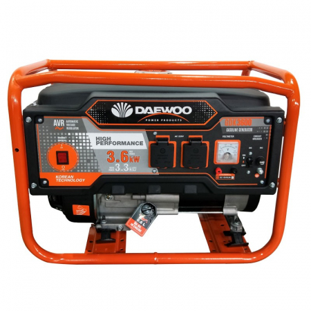 Scule si dispozitive de lucru - Generator DAEWOO GDK3600 3.3kW max 3.6kW cu roti si maner