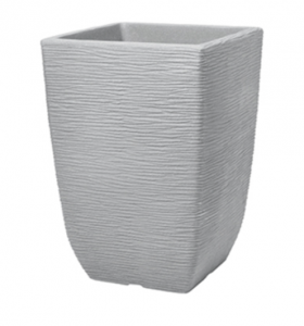 Ghivece pentru flori - Ghiveci inalt, gri, 33 cm., 36 litri, Keter Cotswold