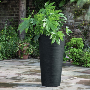 Ghivece pentru flori - Ghiveci conic, granit, 40 cm., 54 litri, Keter Varese L