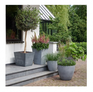 Ghiveci rotund, gri, 53 cm., Keter Beton XL [2]