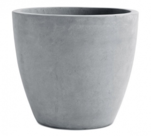 Ghiveci rotund, gri, 40 cm., Keter Beton L [1]