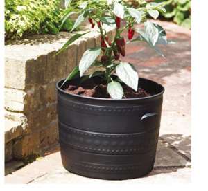 Ghivece pentru flori - Ghiveci 35 cm., 21 litri, Keter Smithy Patio