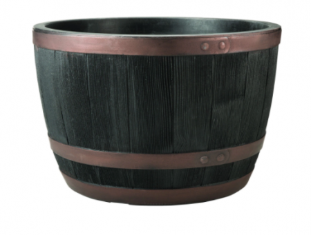 Ghivece pentru flori - Ghiveci rotund, forma de butoi, 40 cm., 22 litri, Keter Blenheim