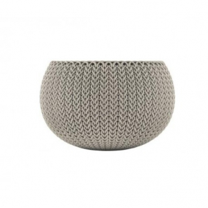 Ghiveci rotund suspendabil, bej, 9.4 litri, Keter Cozies M [3]
