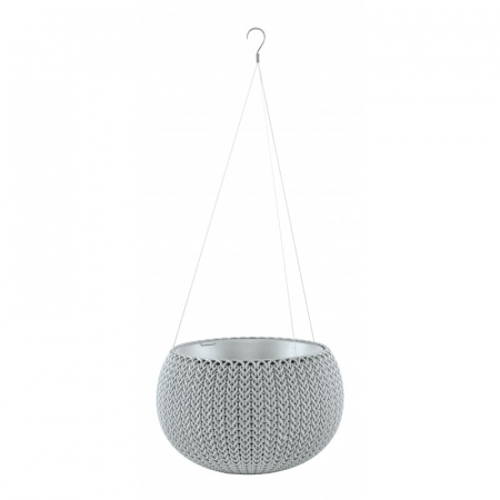 Ghiveci gri suspendat, Keter Cozies M 9.4 L [3]
