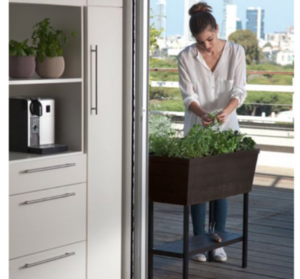 Rasadnita cu etajera, maro, Keter Urban Bloomer [2]