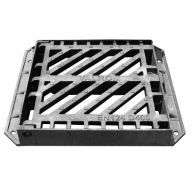 Tevi, fitinguri, robineti si accesorii - GRATAR/GEIGER+RAMA FONTA D400 PAS LIBER 445 x 445 INCZ - VALROM GAMA KompactKIT