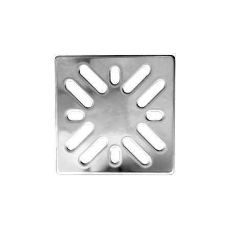 Obiecte sanitare - Gratar inox 100 mm x 100 mm, Styron