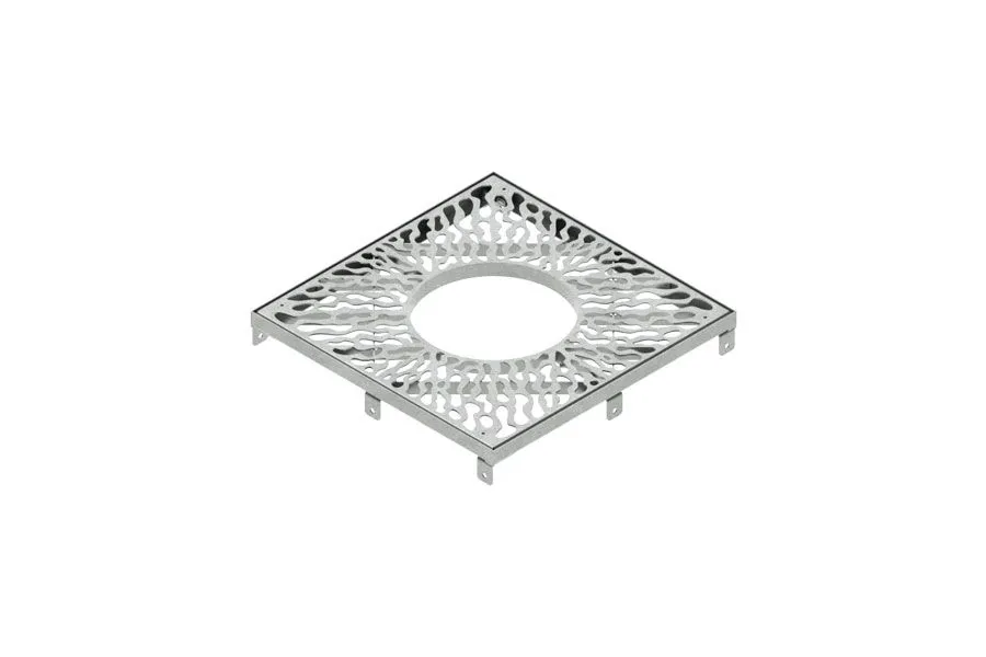 Casa si gradina - Gratar otel zincat patrat protectie copaci fixare ancore 800x800 Din.400 Hext.40 pietonal Vodaland gama Terra
