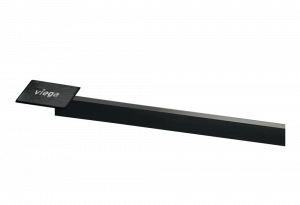 Obiecte sanitare - Gratar tija SR 3 pentru rigola de dus Viega Advantix Vario finisaj inox-negru, lungime reglabila 300-1200 mm
