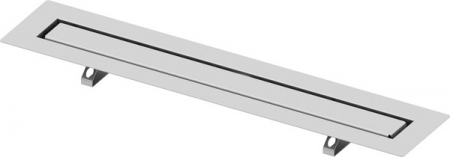 Rigole TECEdrainline - Rigola (Canal + Grila) TECEDrainline din inox pentru acoperire cu piatra naturala 835 mm