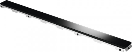 Obiecte sanitare - Grila TECEDrainline din sticla neagra 900 mm