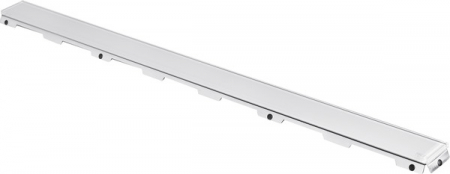 Rigole TECEdrainline - Grila TECE Drainline din sticla alba 1500 mm