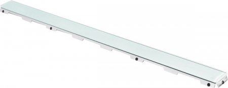 Obiecte sanitare - Grila TECEDrainline din sticla verde 800 mm