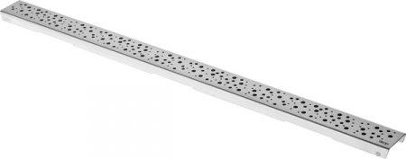 Rigole TECEdrainline - Grila TECEDrainline din inox Drops finisaj mat 1500 mm
