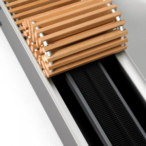 Echipamente de incalzire si producere ACM - Grila flexibila din fag, 260x1700 mm, fara plinta, pentru convectorul Aquilo, PURMO 