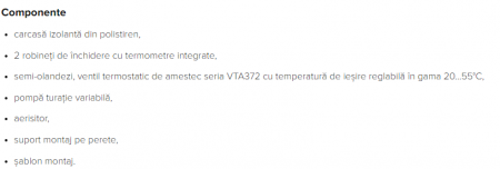 Grup de circulație ultra- compact, temperatura fixa, ESBE GFA311-20 [1]