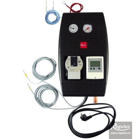 Automatizari panouri solare - Grup de pompare, 3/4 M, cu controler solar integrat SRS1 T pentru 1 consumator solar, 3 senzori incluși, Regulus CSE SOL W SRS1 T-E