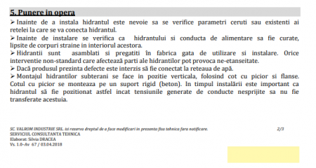 HIDRANT SUBTERAN PN10/PN16 DN100 Hinghet=1000 - VALROM GAMA WaterKIT [3]