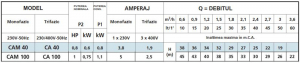 Hidrofor, 0.75 Kw, 60 litri/min, Speroni CAM 100/25 [1]