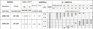 Hidrofor cu ejector, 0.75 Kw, 60 litri/min, Speroni APM 100/60 [1]