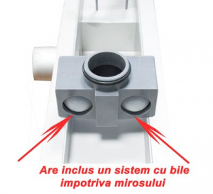 Rigola din inox 80 cm MODERN Ermetiq VEN-S807B [6]