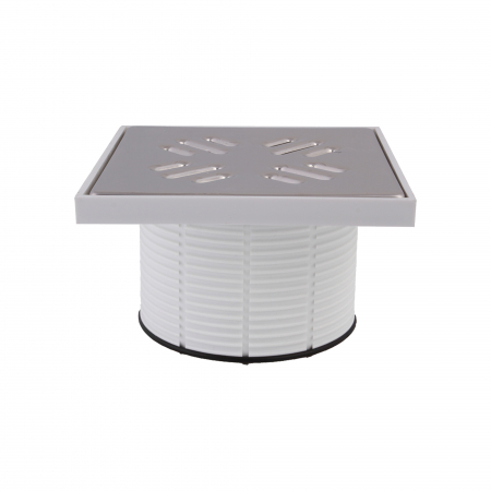 Obiecte sanitare - Inaltator cu gratar inox, Ø 110 mm, Styron