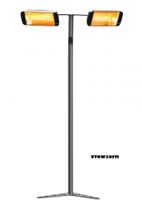 Incalzitoare cu infrarosu - Incalzitor cu lampa infrarosu Varma 3000W IP 20 - VTOW30FM