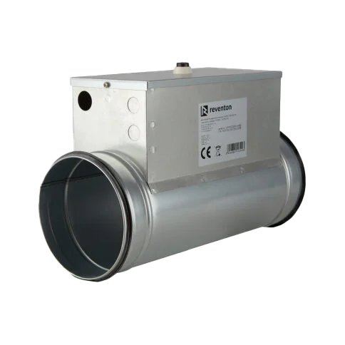 Accesorii echipamente de ventilatie si climatizare - Incalzitor electric de tubulatura Reventon EPH 2,4 kW D. 200 mm, pentru recuperator INSPIRO 500