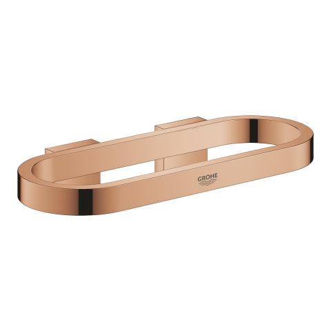 Obiecte sanitare - Inel prosop Grohe Selection, 200 mm, montare pe perete, fixare ascunsa, cupru lucios