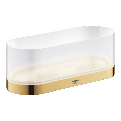 Inel prosop Grohe Selection, 200 mm, montare pe perete, fixare ascunsa, auriu lucios [3]