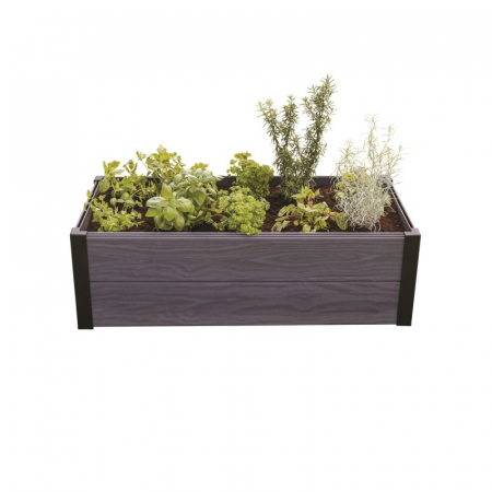 Ghivece pentru flori - Jardiniera gri, Keter Maple