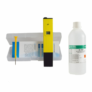 Solutii chimice si dispozitive pentru instalatie - PH-METRU DIGITAL Determinarea cantitativa a pH-ului (1 test) Chemstal