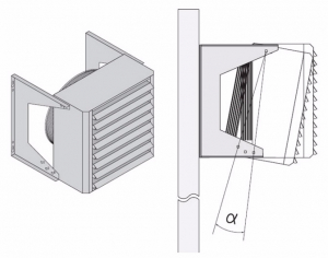 Accesorii pentru echipamente industriale - Kit de montaj pe perete vopsit Nevada 2E