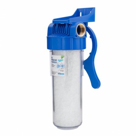Echipamente pentru tratarea si pomparea apei - KIT FILTRU ANTICALCAR 10 D.3/4 SI POLIFOSFATI - VALROM GAMA aquaPUR