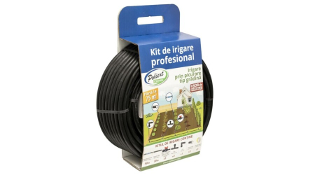 Kit irigare gradina - Kit irigare prin picurare pentru gradina pana la 75 m2, Poliext
