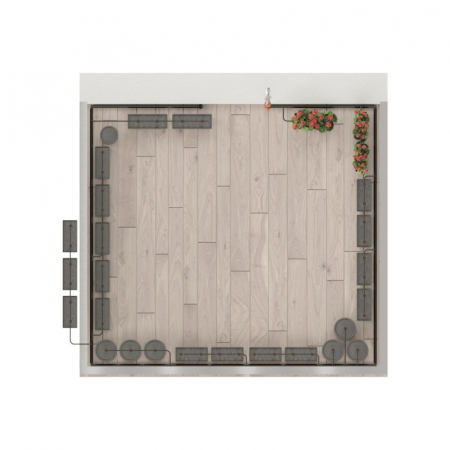 Kit irigatii pentru terasa Claber - 907720000 [8]