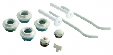 Accesorii pentru calorifere - Kit pentru fixare radiator din aluminiu