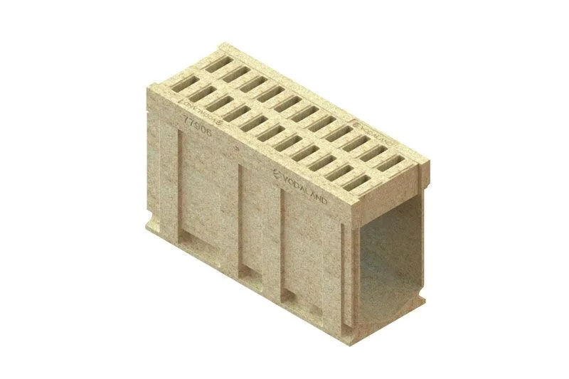 Kit rigola polimerbeton MONO LN300 Hext.610 F900 1000x385x610 Vodaland gama Drain