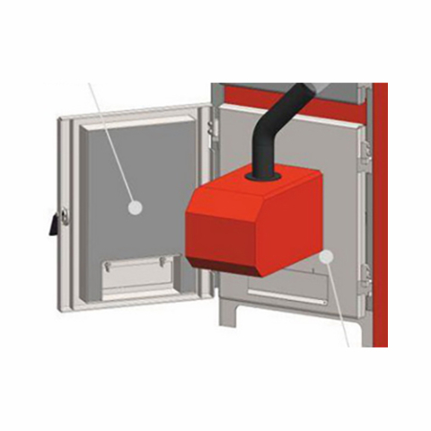 Accesorii cazane - Kit usa dubla cazan combinat pentru trecere la lemne Thermostahl ECO 25-40
