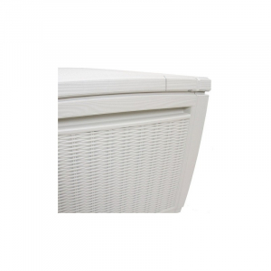 Lada pentru depozitare alba pentru piscina, ratan, 500 L, Keter [3]
