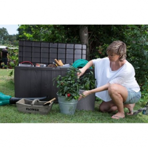 Lada pentru depozitare antracit, 270 L, Keter Sherwood [5]