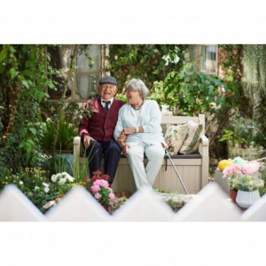 Banca pentru gradina 2 in 1, 265 L, Keter Eden [13]