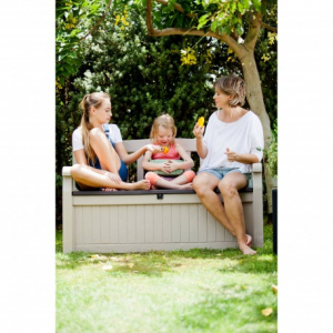 Banca pentru gradina 2 in 1, 265 L, Keter Eden [6]