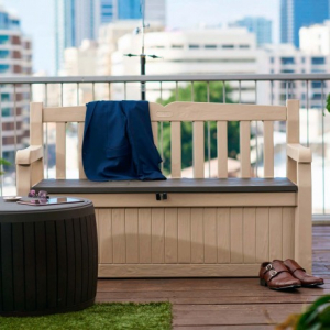 Banca pentru gradina 2 in 1, 265 L, Keter Eden [2]