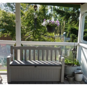 Banca pentru gradina 2 in 1, 265 L, Keter Eden [10]